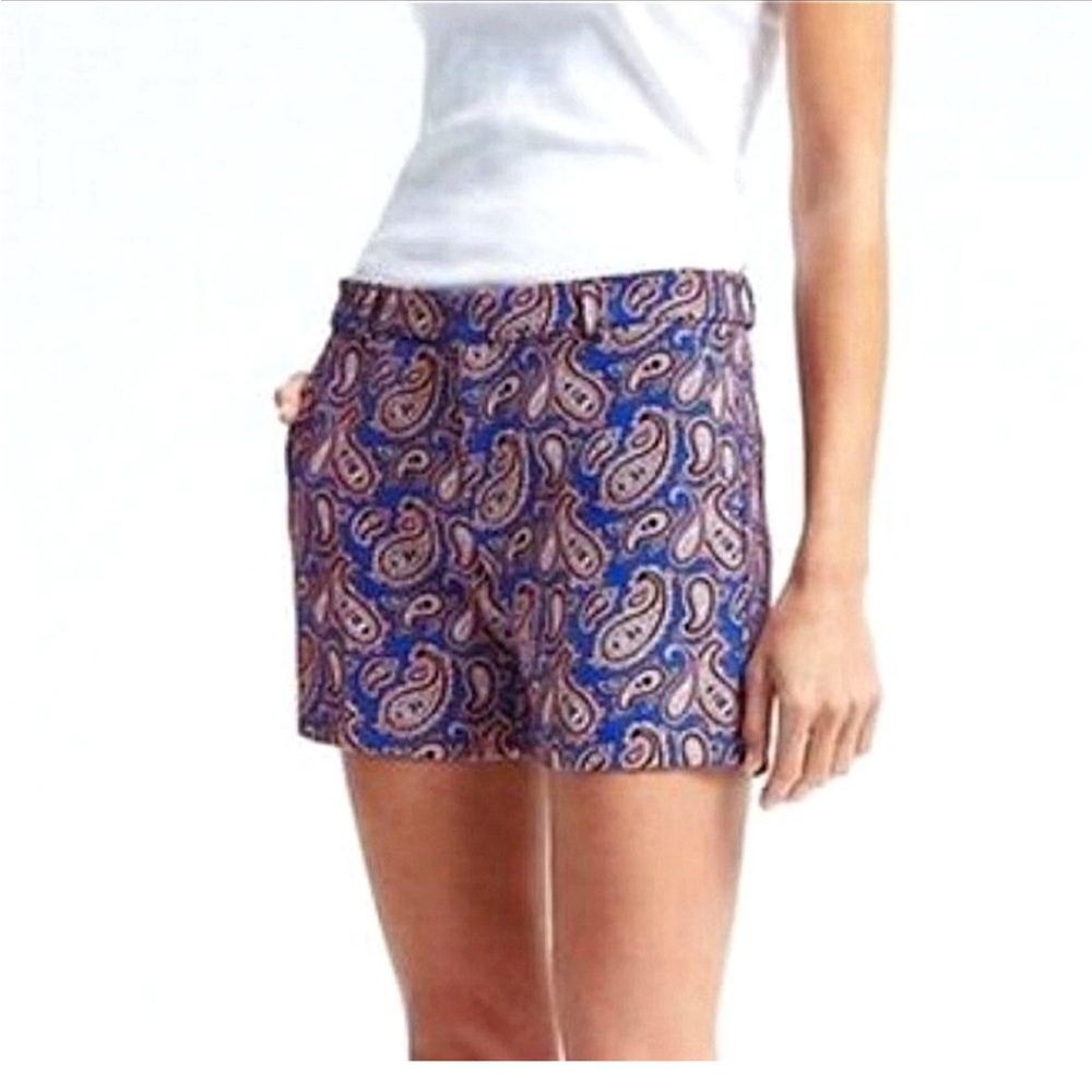 Banana Republic Paisley Print Shorts